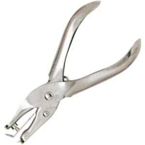 Acme United Manual Hole Punch - 1 Punch Head(s) - 5 Sheet of 20lb Paper -  3.05 mm Punch Size - Round Shape - Steel